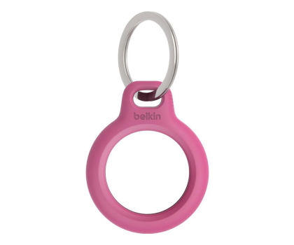 Akcesoria GSM i GPS BELKIN Secure Holder Breloczek do kluczy do Apple AirTag różowy F8W973btPNK